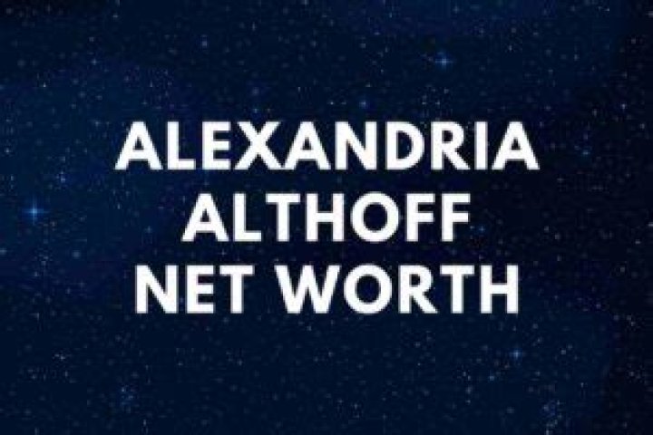 Alexandria Althoff Net Worth (Updated 2023) Earnings, Salary, Wiki