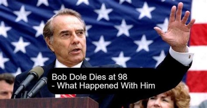 
Bob Dole Cause of Death, How did Bob Dole Die? 