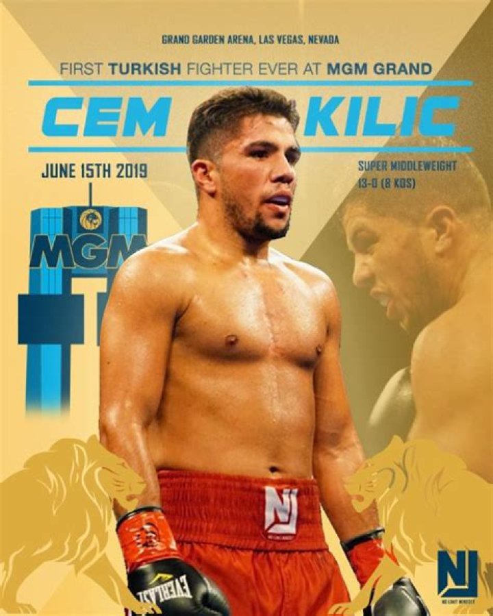 Turkish Boxer Cem Kilic, aka Champ, has Sadly Passed Away at 29.