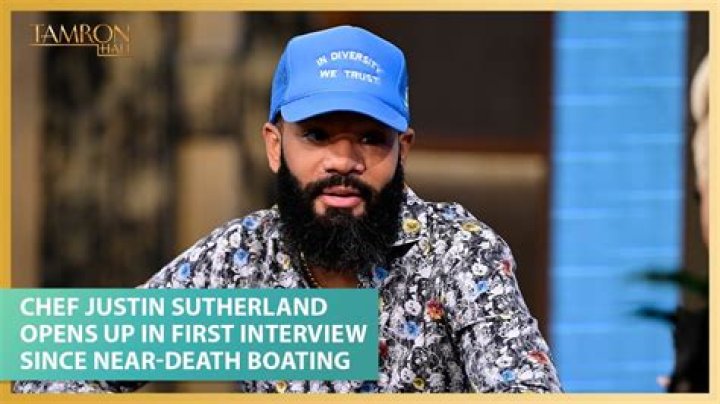 
Chef Justin Sutherland Boating Accident: Got Scar On Face Due To Injury 