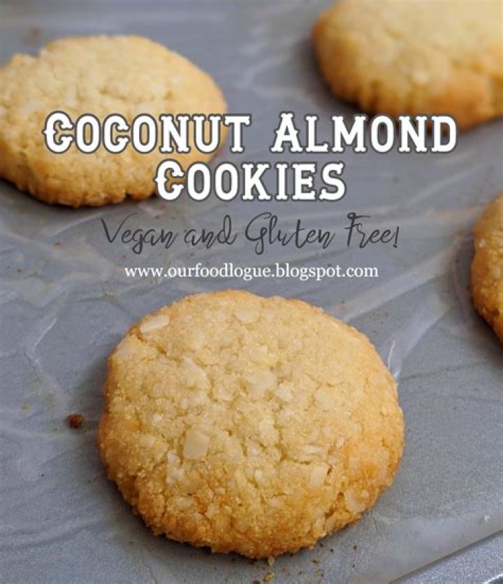 Coconut Almond Cookies (Gluten Free)