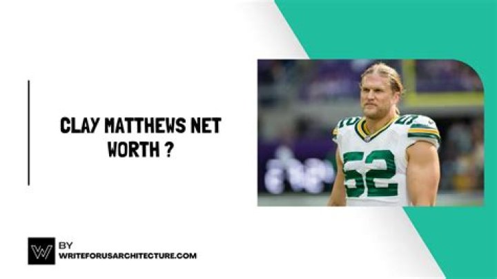 Clay Matthews Net Worth