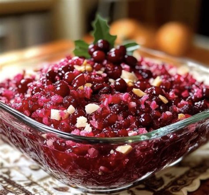 Cranberry Salad - Celebrating Sweets