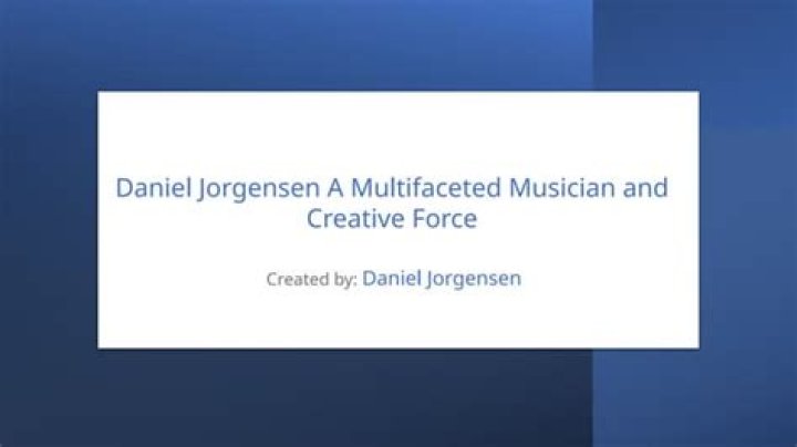 Daniel Jorgensen Height, Weight, Net Worth, Age, Birthday, Wikipedia, Who, Nationality, Biography