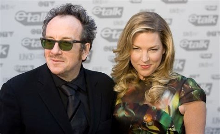 Elvis Costello is Married married to his Wife Diana Krall since 2003