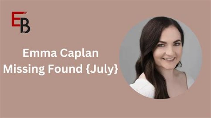 
Florida Emma Caplan Missing Update: Where Is She Now 