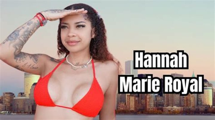 Hannah Marie Net Worth