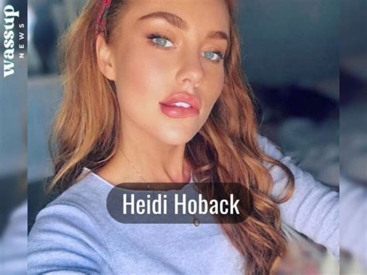 Heidi Hoback Height, Weight, Net Worth, Age, Birthday, Wikipedia, Who, Nationality, Biography