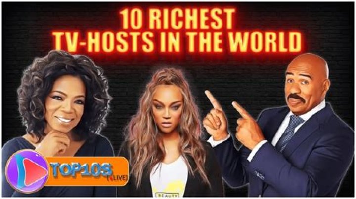 Top 30 Highest Paid & Richest TV Hosts In The World (Ranked by Their Net Worth 2022)