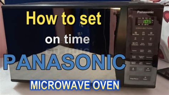 How do i unlock my panasonic microwave genius