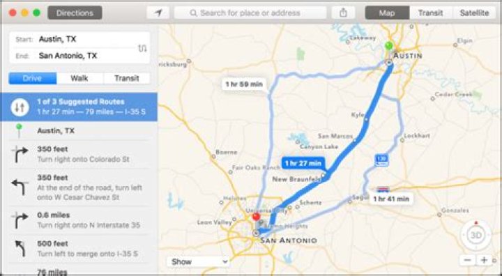 How far is austin from dallas