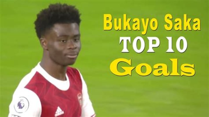
How many goals does Bukayo Saka have this season? 