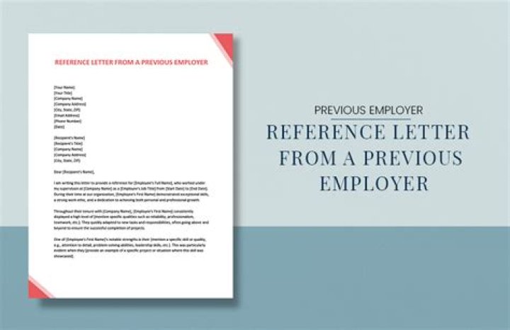 How to ask previous employer for reference example
