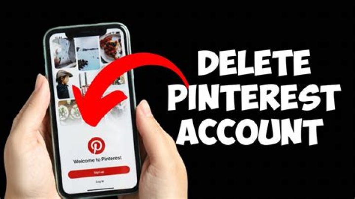 How to delete pinterest account