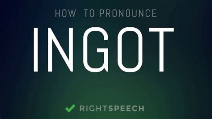 How to pronounce ingot