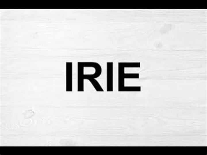 How to pronounce irie