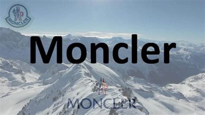 How to pronounce moncler