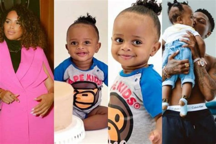 
Jada Pollock Posts Picture Of Wizkid And His Son, Zion 