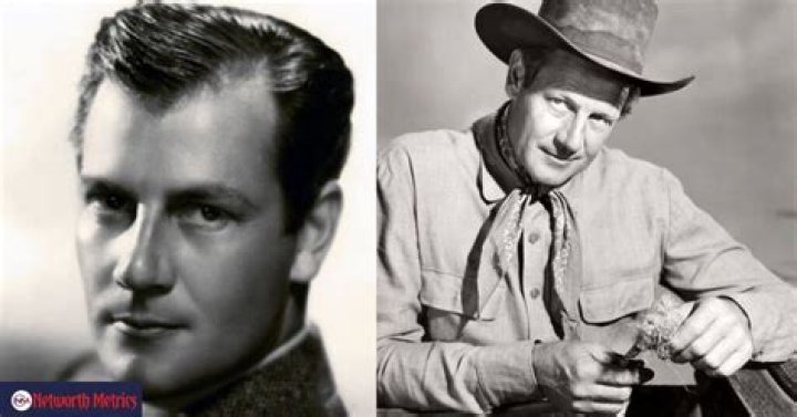 Joel McCrea Net Worth