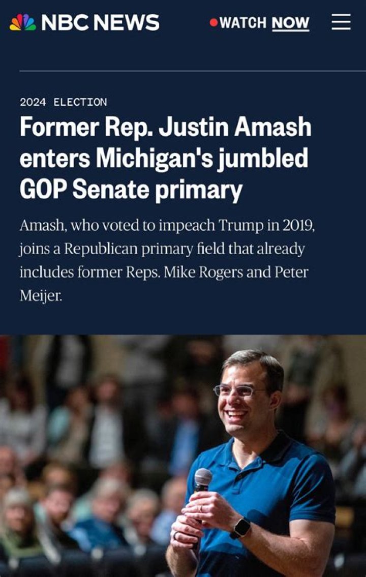 Justin Amash Wife: Is Justin Amash Running For Reelection?