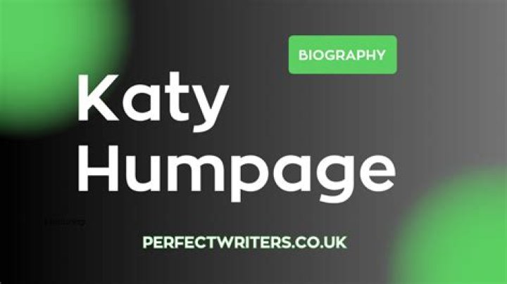 Katy Humpage Height, Weight, Net Worth, Age, Birthday, Wikipedia, Who, Nationality, Biography