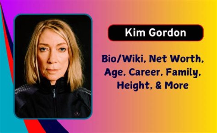 Kim Gordon Net Worth