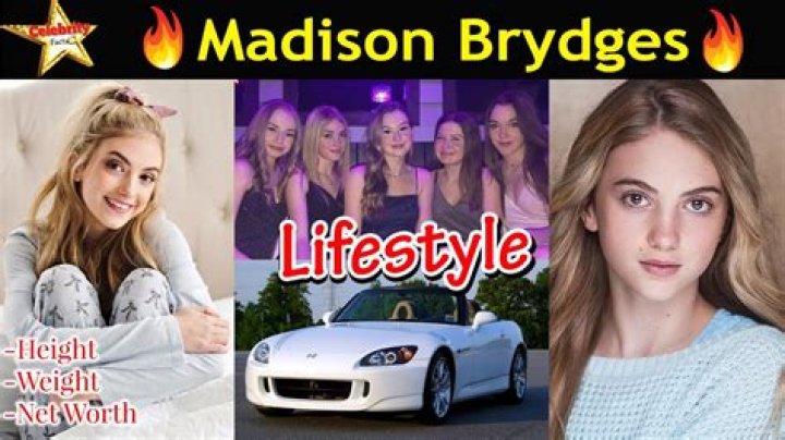 Madison Brydges Height, Weight, Net Worth, Age, Birthday, Wikipedia, Who, Nationality, Biography