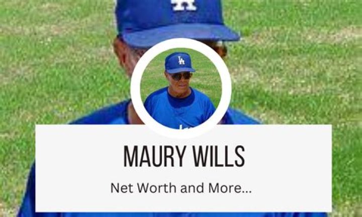 Maury Wills Net Worth