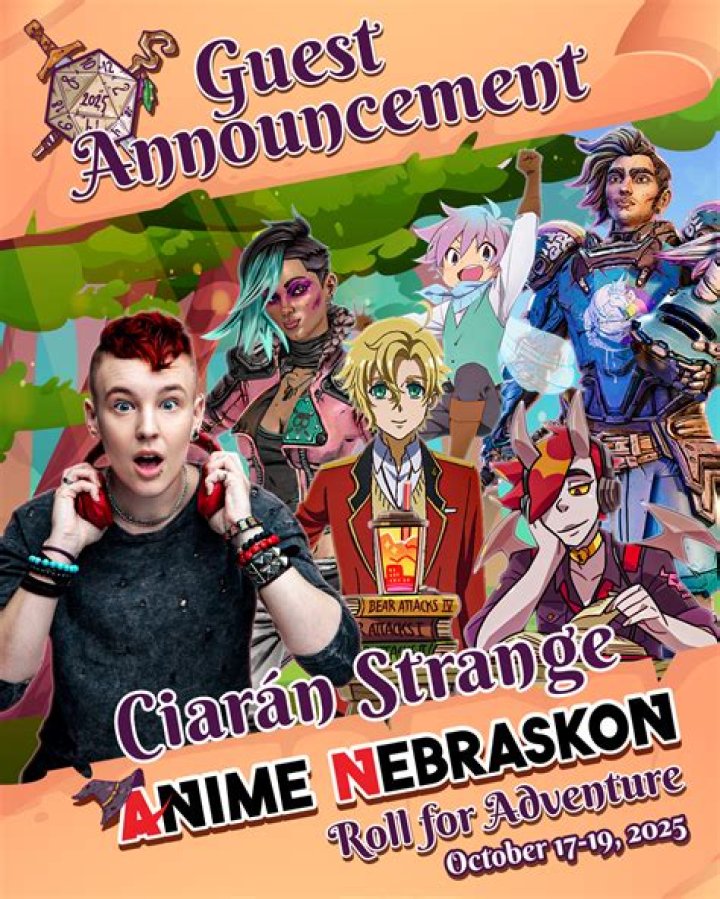 Paladin Mike Tiny Tina Voice Actor, Ciarán Strange Makes Way Into Hollywood As Anime Lover