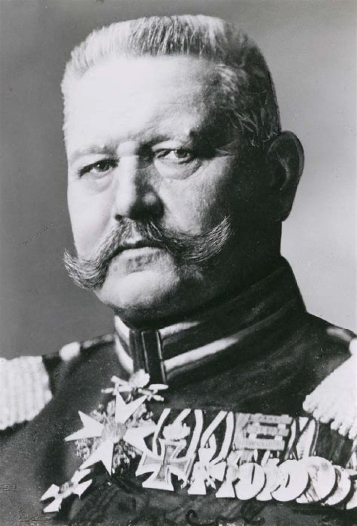 Paul Von Hindenburg