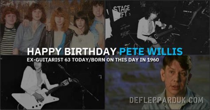 Pete Willis Net Worth