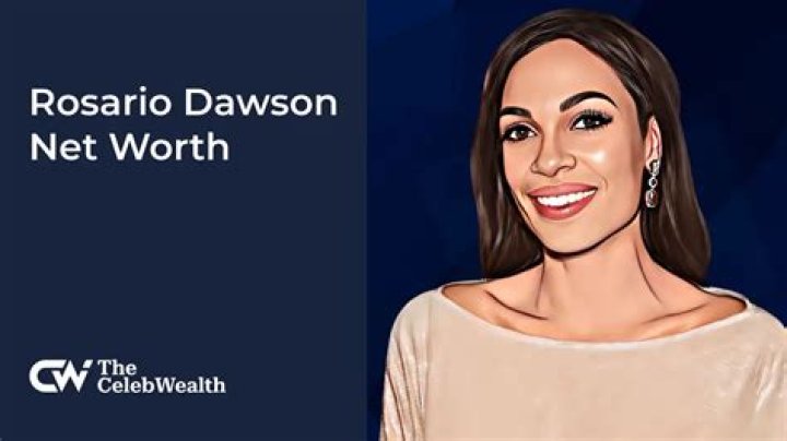 Rosario Dawson Net Worth