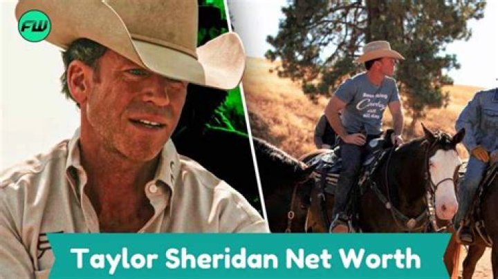 Taylor Sheridan Net Worth: Where did Taylor Sheridan get his money?