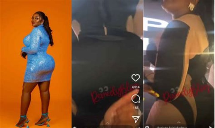 
“There Is Nothing Money Cannot Do” Reactions As Actress Eniola Badmus Delights Crowd With Her Heavily Acquired Backside 