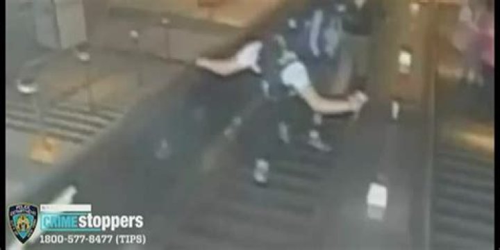 Was Bradley K Hill Arrested? Man Kicks Woman Down Escalator