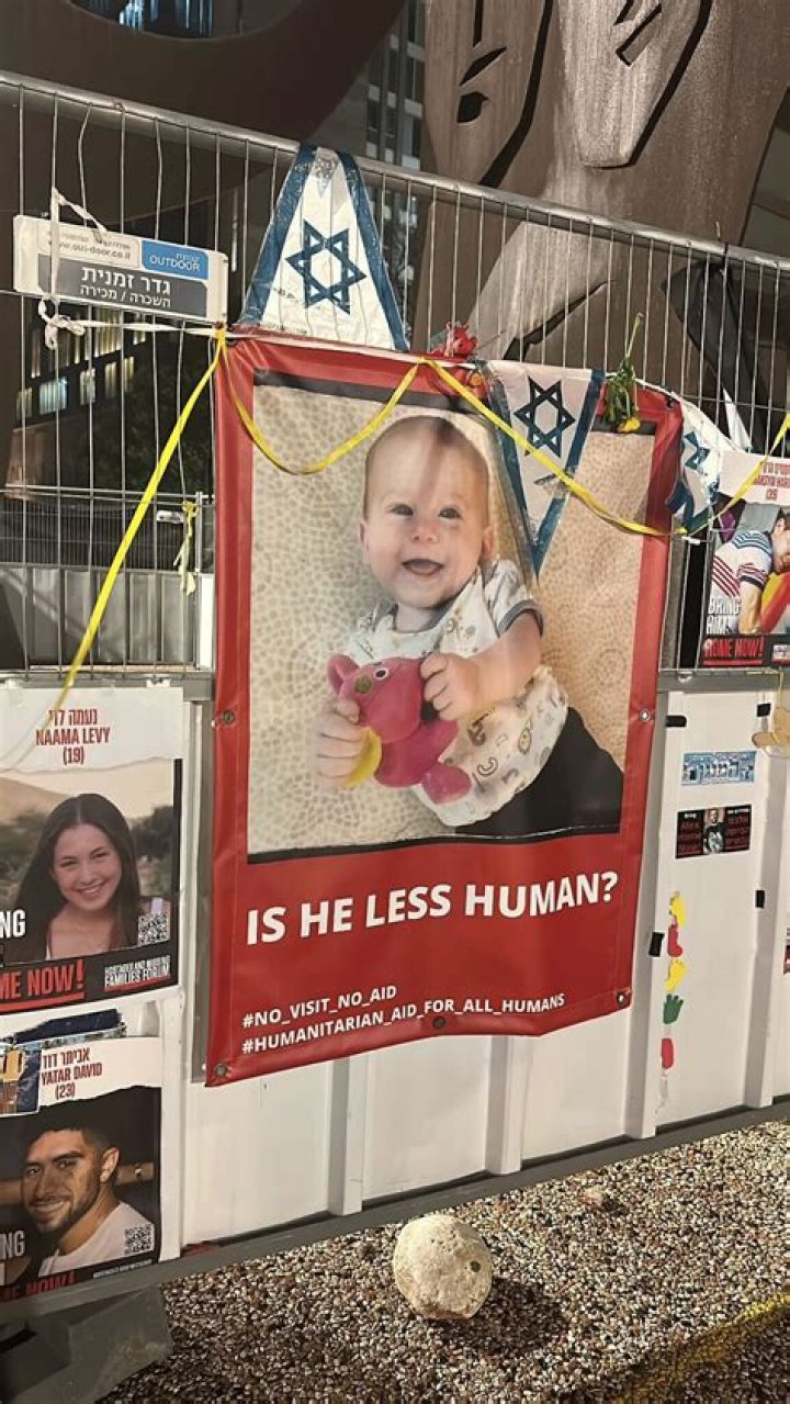 
Who is Aya Baraket? Woman tears down posters of kidnapped Israeli children taken by Hamas terrorists 