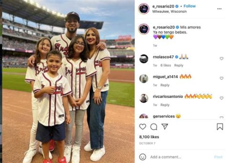 Who Is Eddie Rosario’s Wife Milany Rosario?