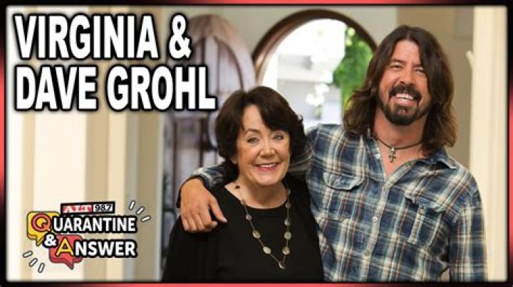 Who Was Virginia Grohl? Dave Grohl Murns The Death Of His Mom Who Was An Author