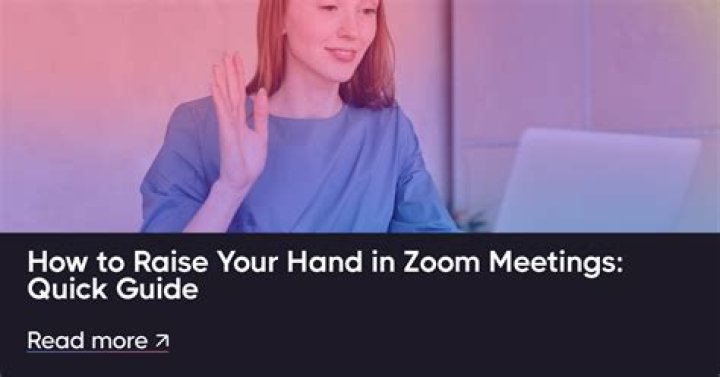 Why is there no raise hand in zoom